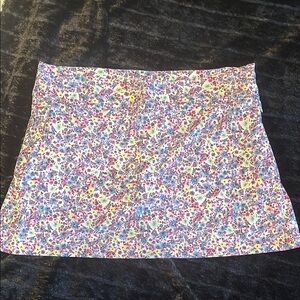 Tek Gear Purple and Blue A-line Mini Skorts